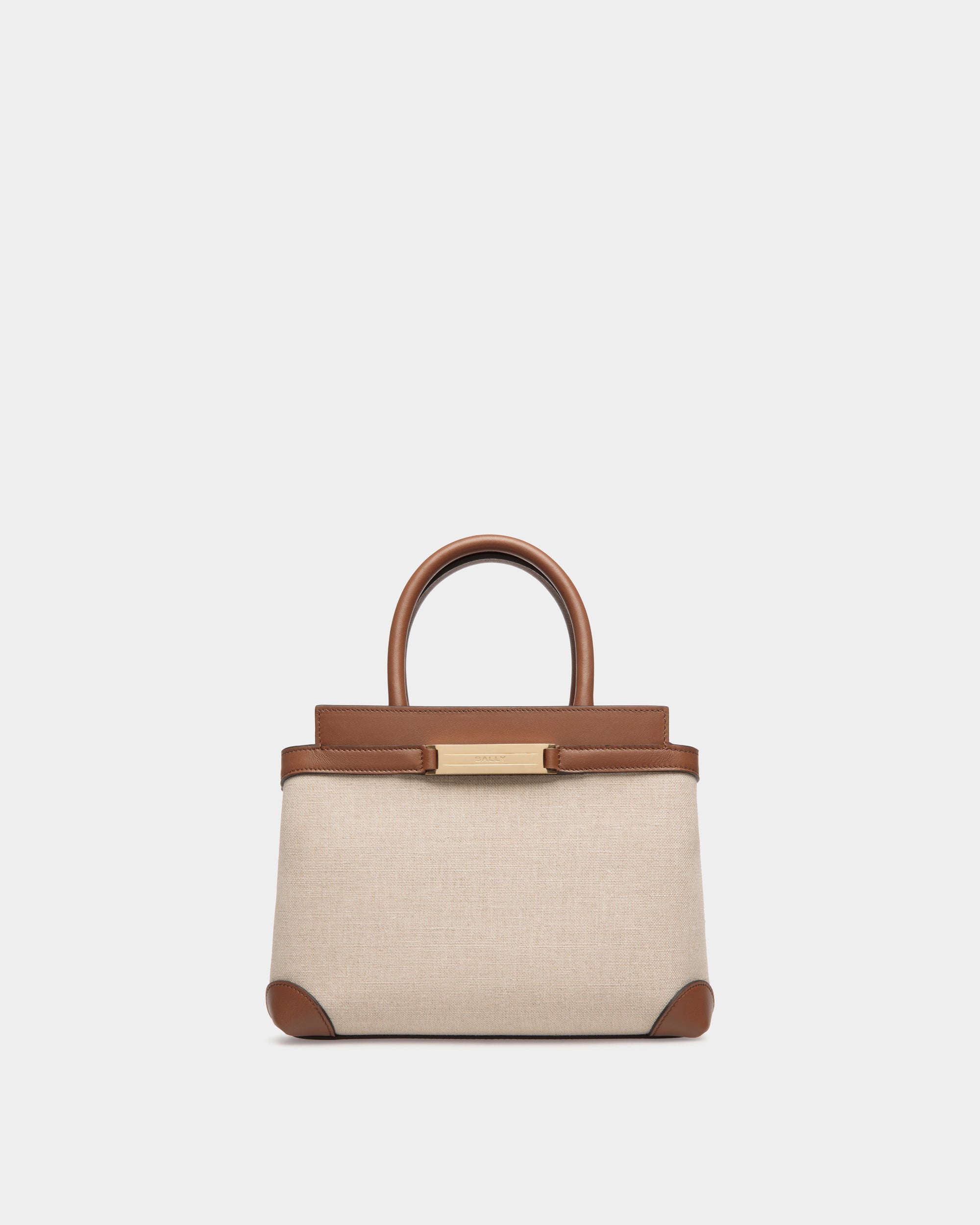【送料&関税込】Bally Deco Daily S Shoulder Bag In Brown Lea Bally Deco Daily S Shoulder Bag In Brown Leather | italist