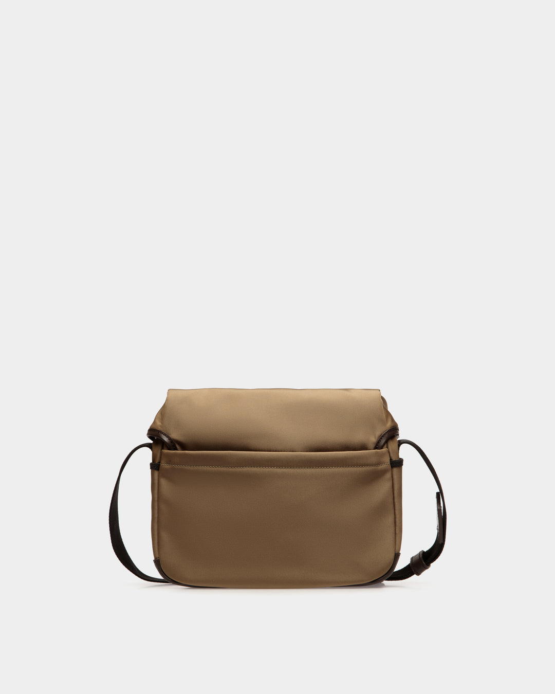 Code Crossbody Bag in Camel Nylon