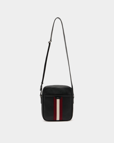 Code Crossbody Bag in Black Leather-6311759-(1)-Bally Indonesia.