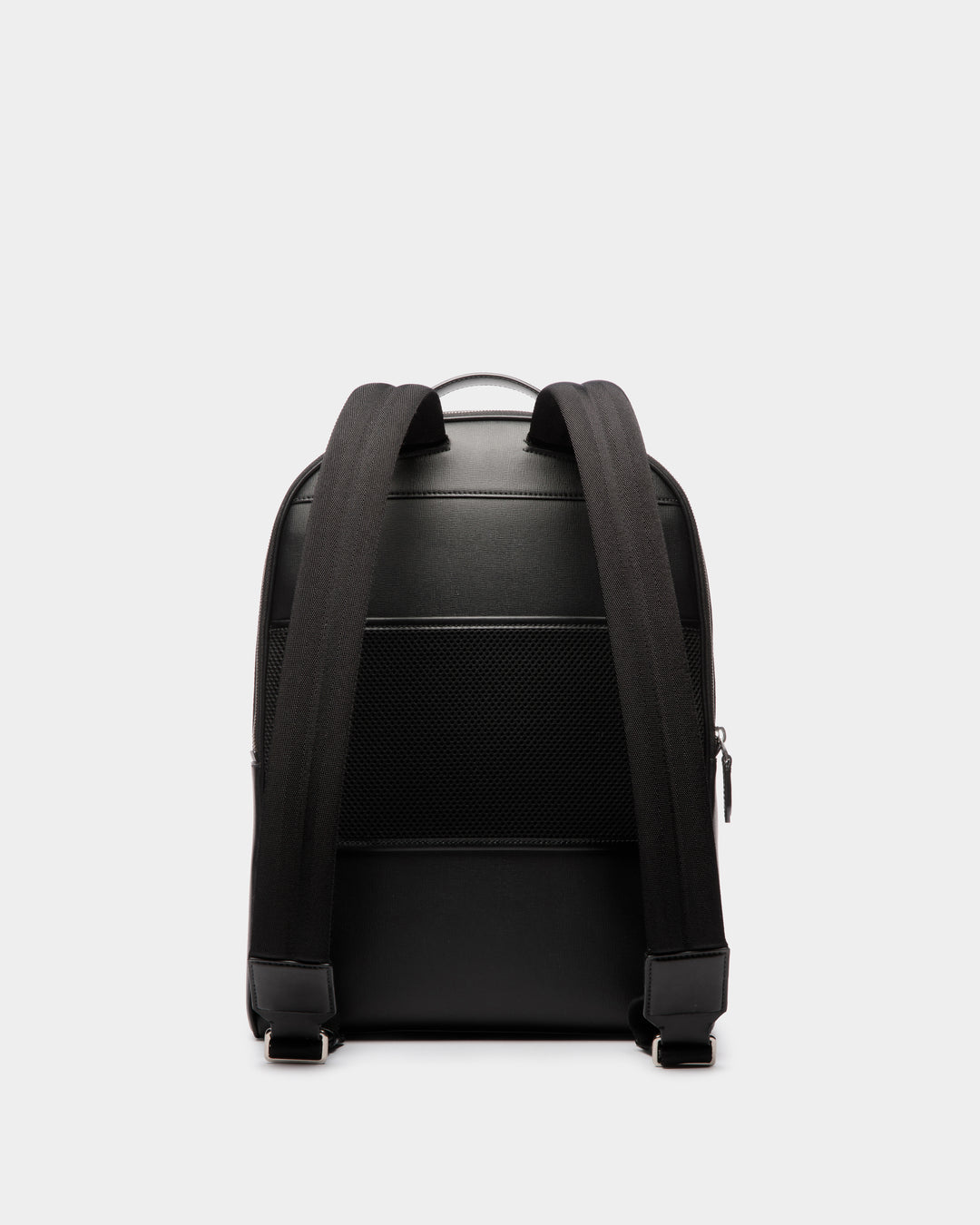 Mythos | Men's Backpack In Black Recycled Leather