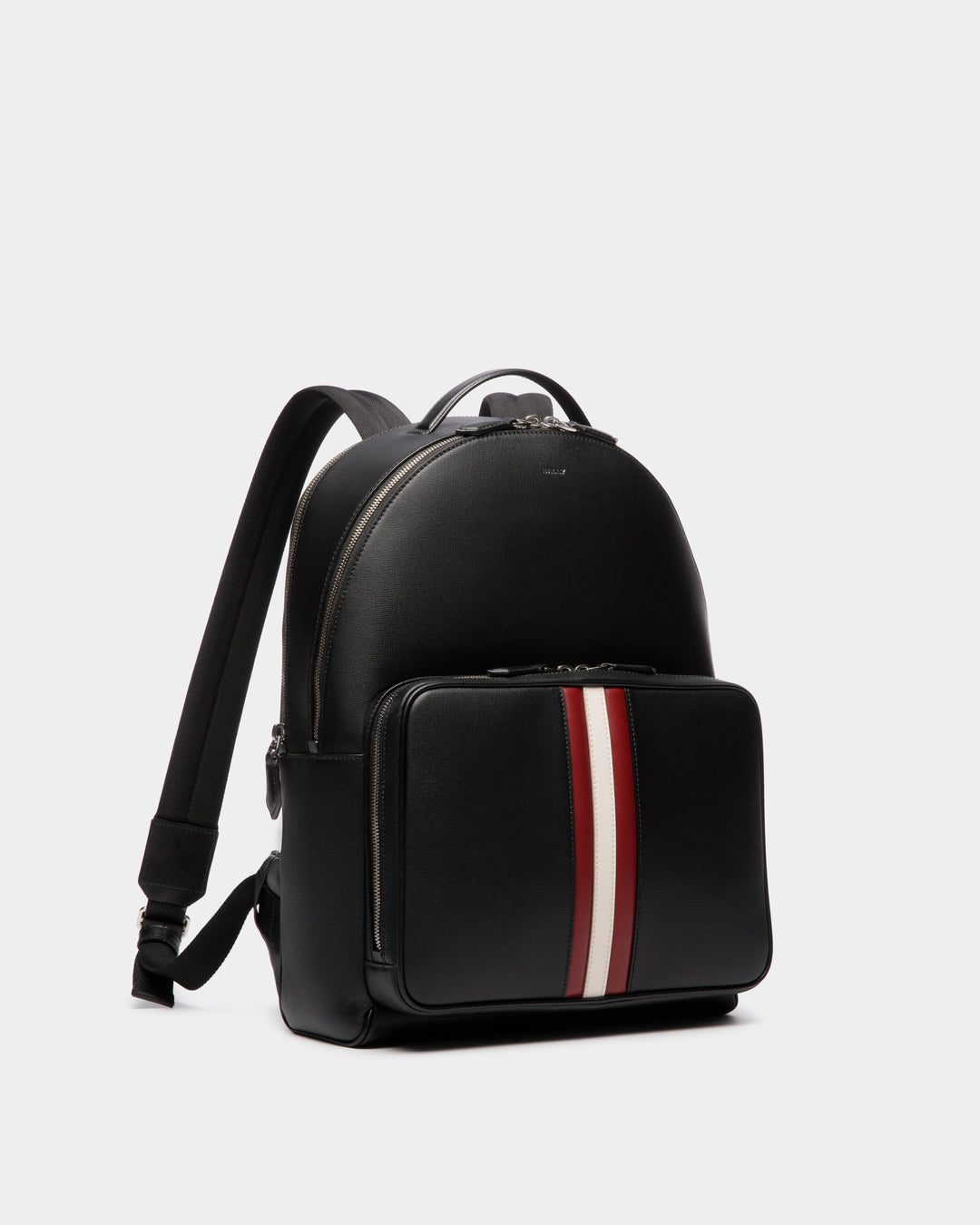 bally tarrot leather backpack Mythos Backpack In Black Recycled Leather