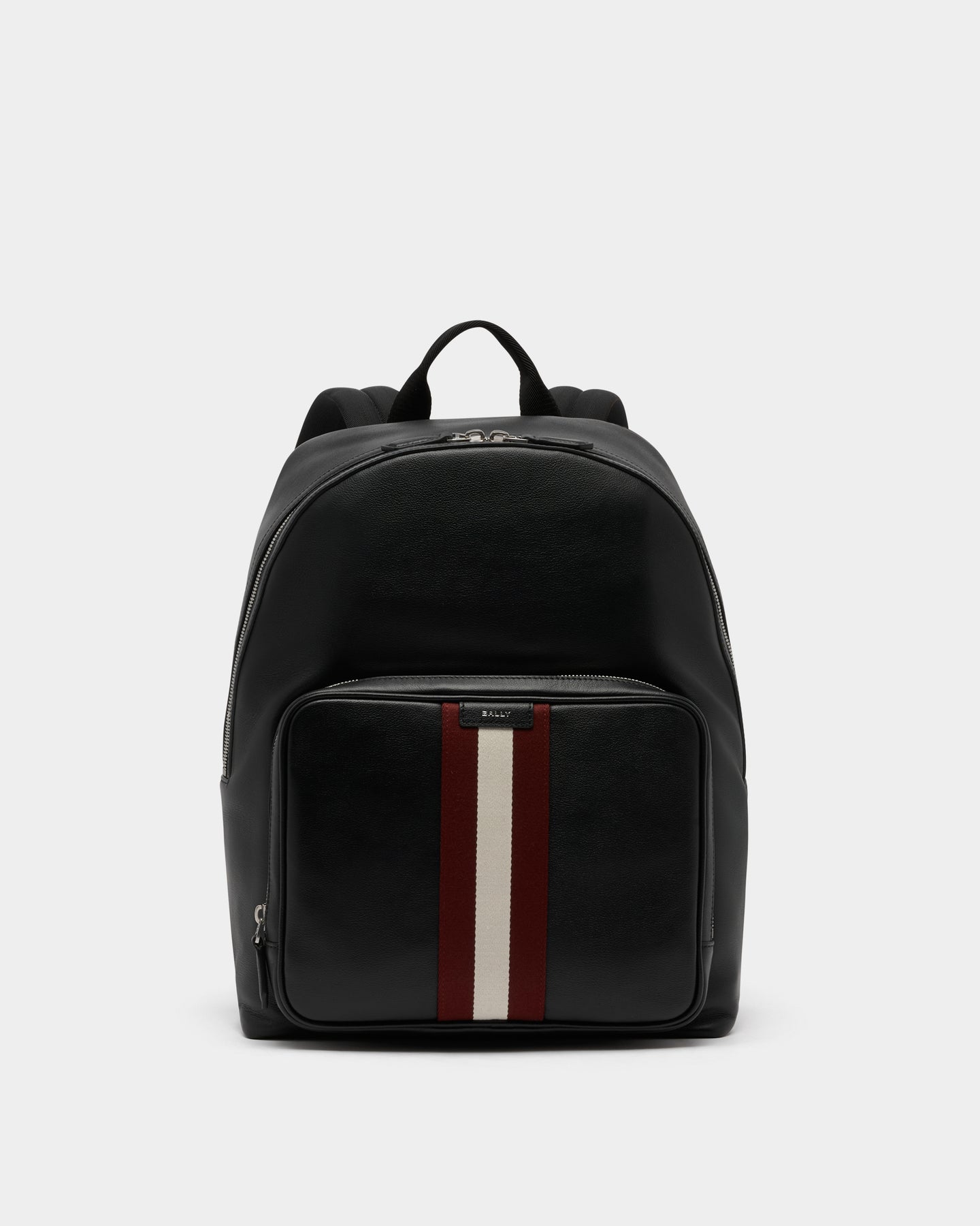 Code | Men's Backpack in Black Leather