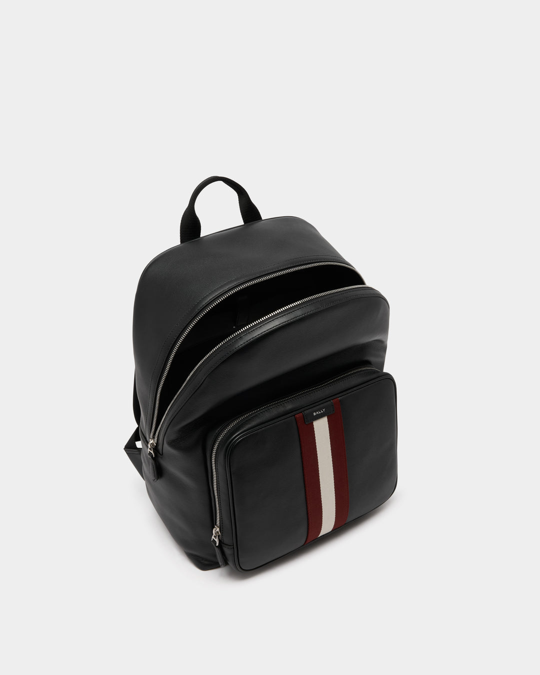 Code | Men's Backpack in Black Leather