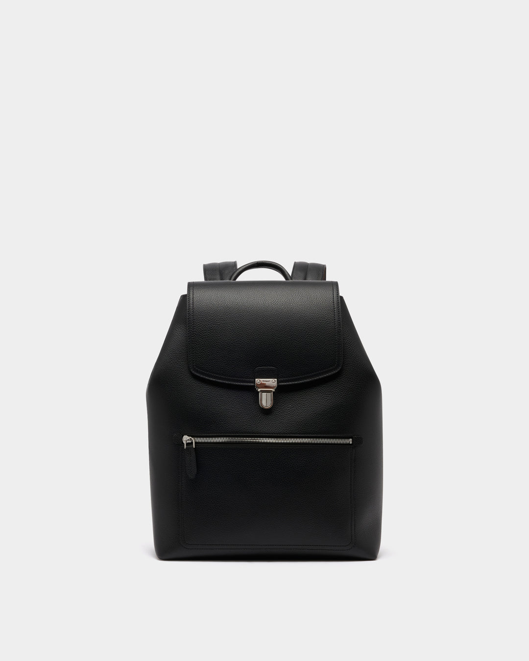 bally grained leather backpack Mythos Back Adjustable logo Bally White Leather Mini Backpack