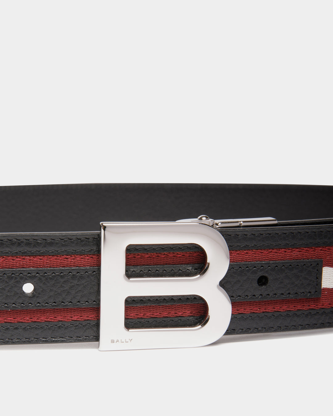 Bally Green & Red Canvas & Leather Belt Size 32 (xs-s) Made in Italy Bally | Accessories | Bally Women Leather Belt | Poshmark main image 3