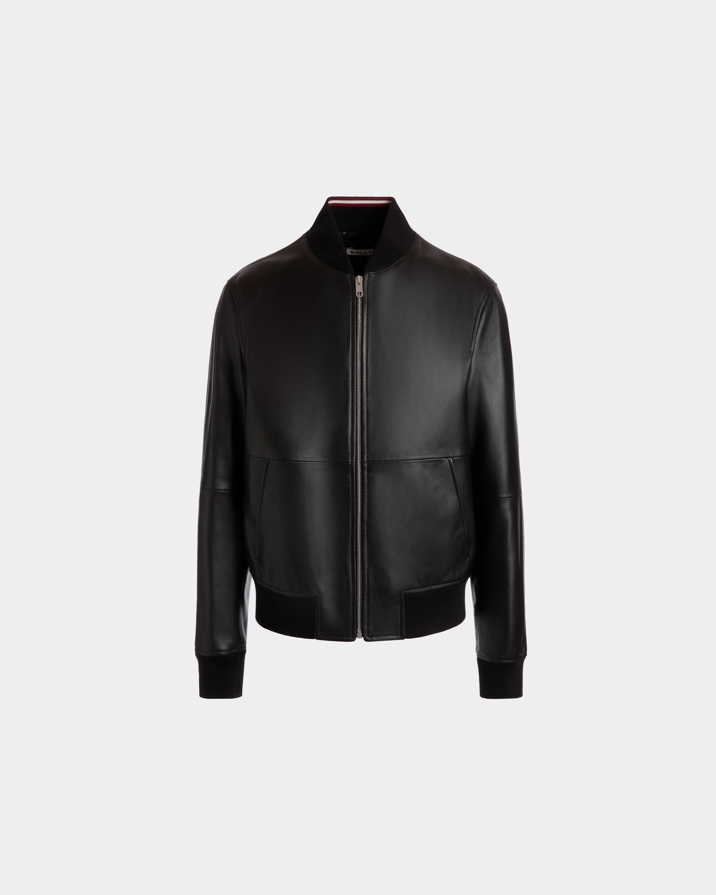 Bomber in Black Leather - Main Image