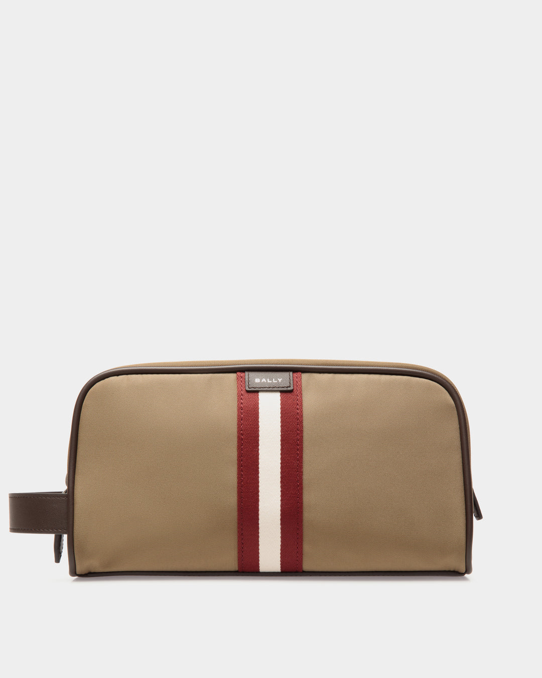Code Washbag in Camel Nylon - Main Image