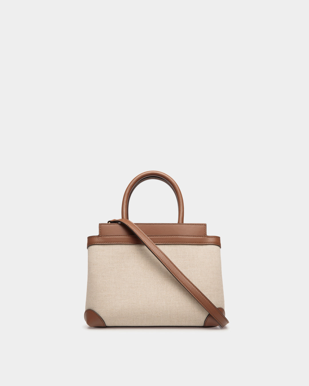 【送料&関税込】Bally Deco Daily S Shoulder Bag In Brown Lea Bally Deco Daily S Shoulder Bag In Brown Leather | italist