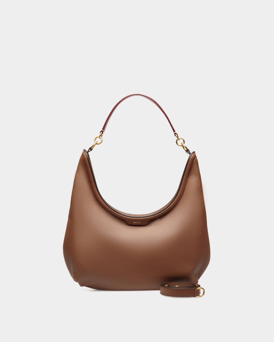 Code Hobo Bag In Brown Leather