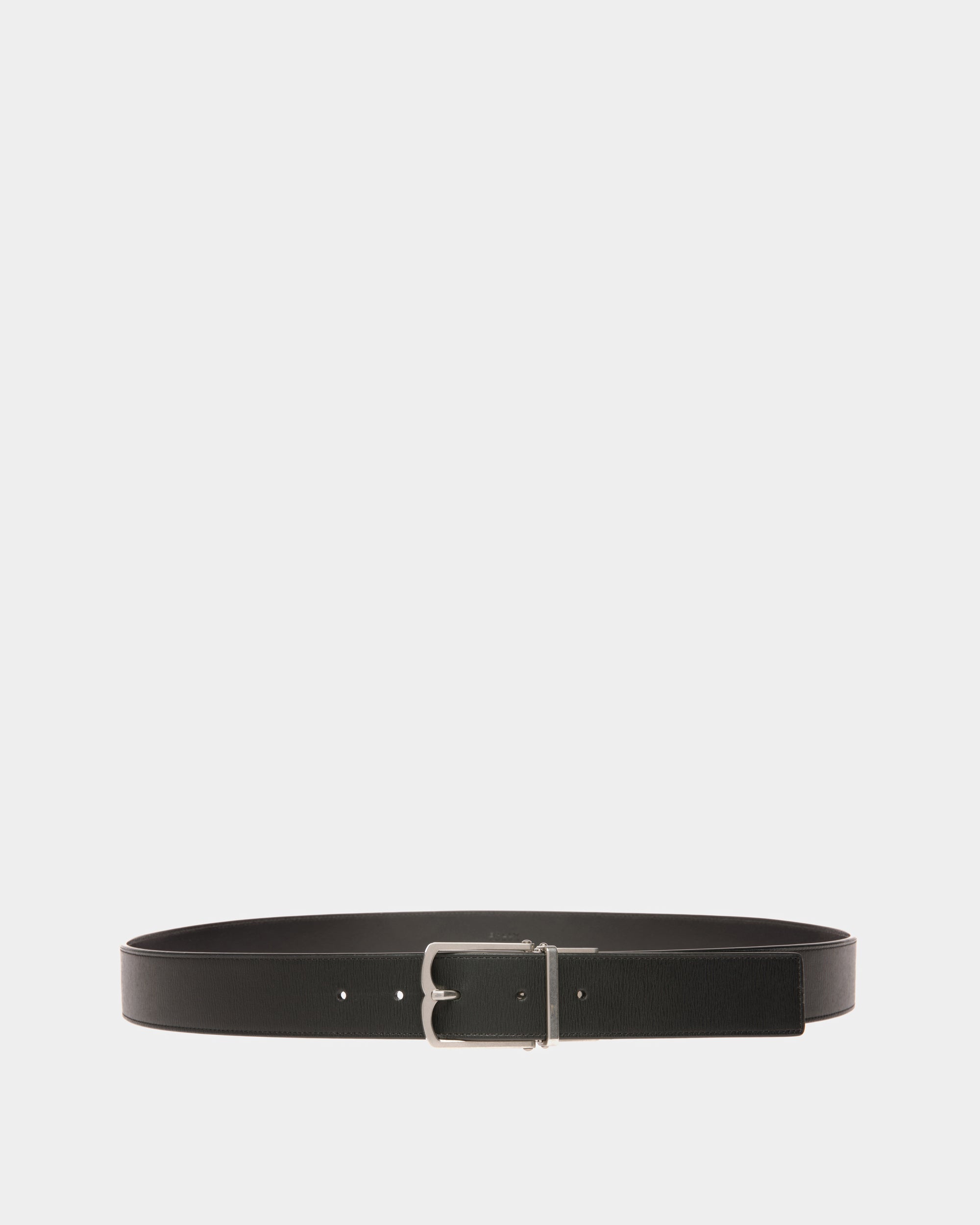 Country | Men's Dress Belt | Black Leather | Bally – Bally Indonesia.