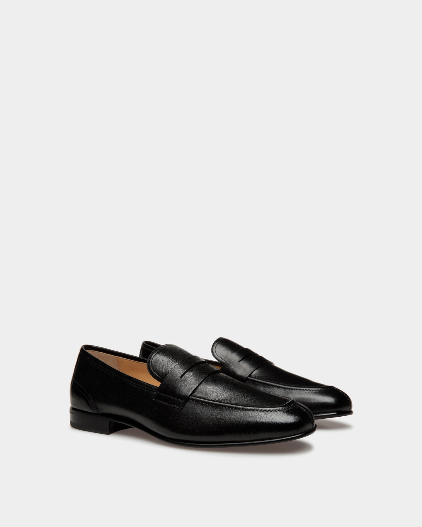 Saix | Men's Loafers | Black Leather | Bally – Bally Indonesia.